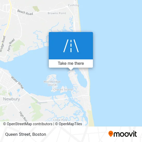 Queen Street map