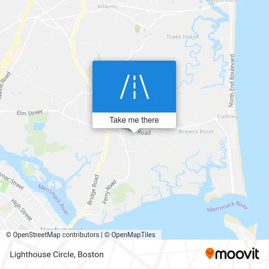 Lighthouse Circle map