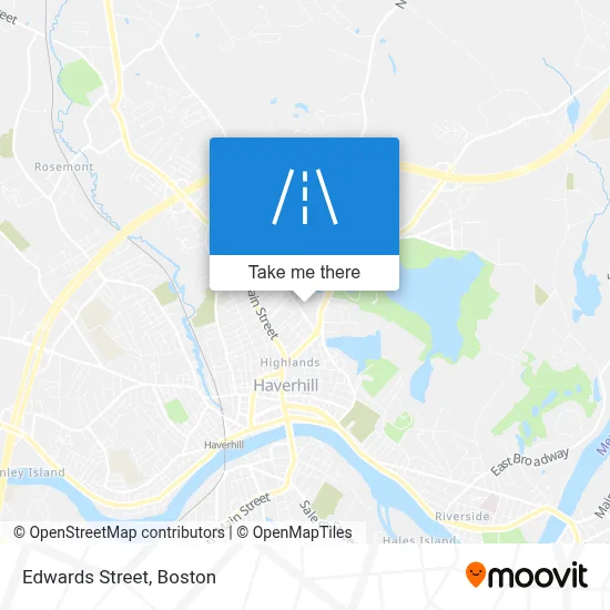 Edwards Street map