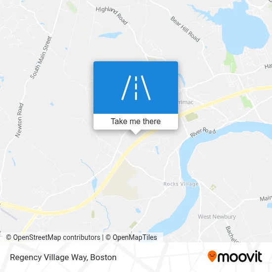 Regency Village Way map