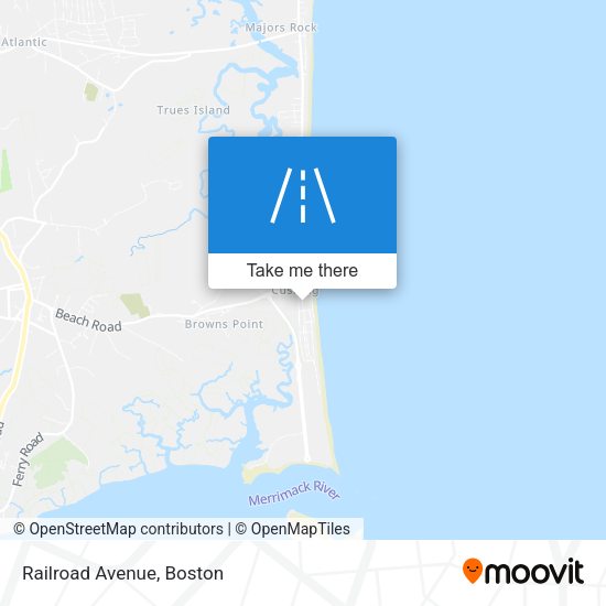 Mapa de Railroad Avenue