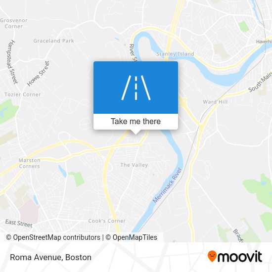 Roma Avenue map