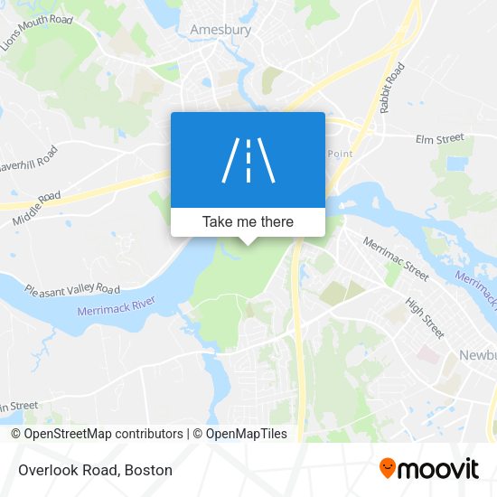 Mapa de Overlook Road