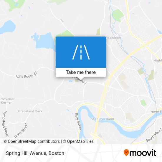 Mapa de Spring Hill Avenue