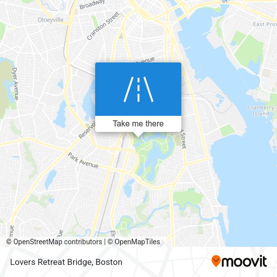 Mapa de Lovers Retreat Bridge