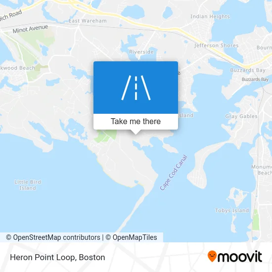 Heron Point Loop map