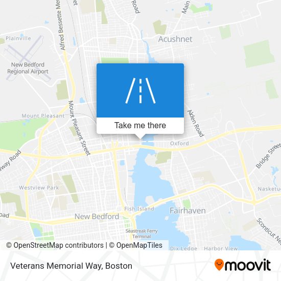 Mapa de Veterans Memorial Way