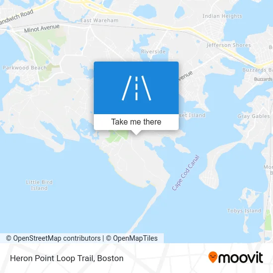 Heron Point Loop Trail map