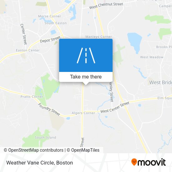 Mapa de Weather Vane Circle