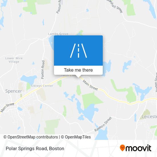 Mapa de Polar Springs Road