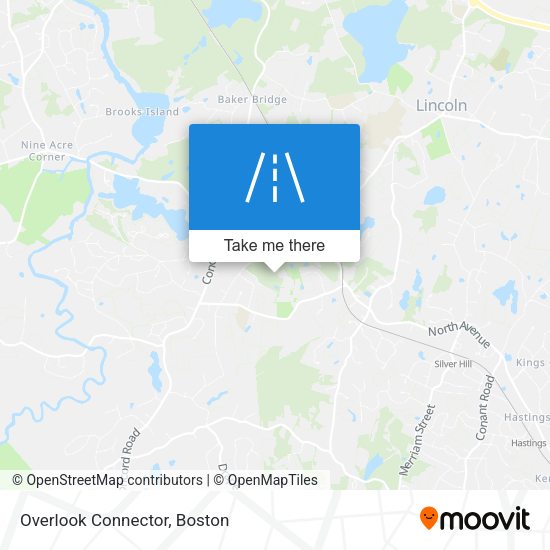 Mapa de Overlook Connector