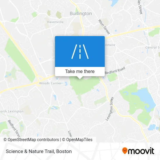 Science & Nature Trail map