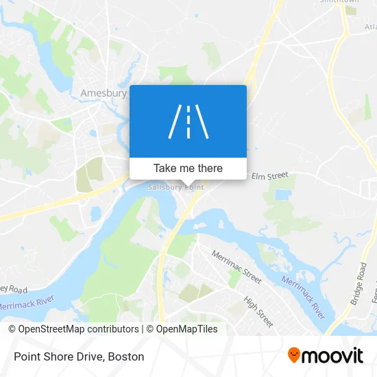 Point Shore Drive map