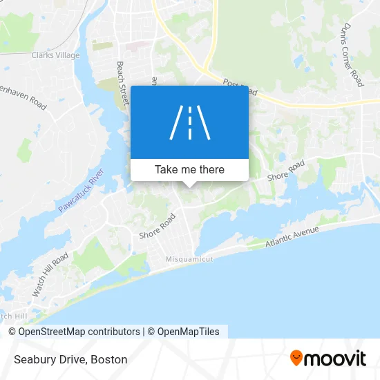 Seabury Drive map