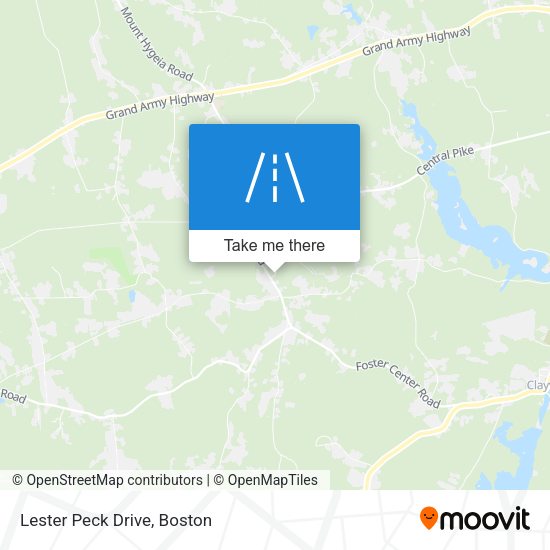 Mapa de Lester Peck Drive
