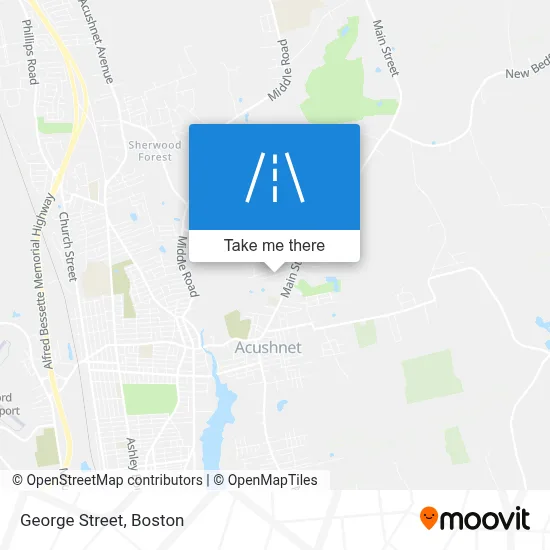 George Street map