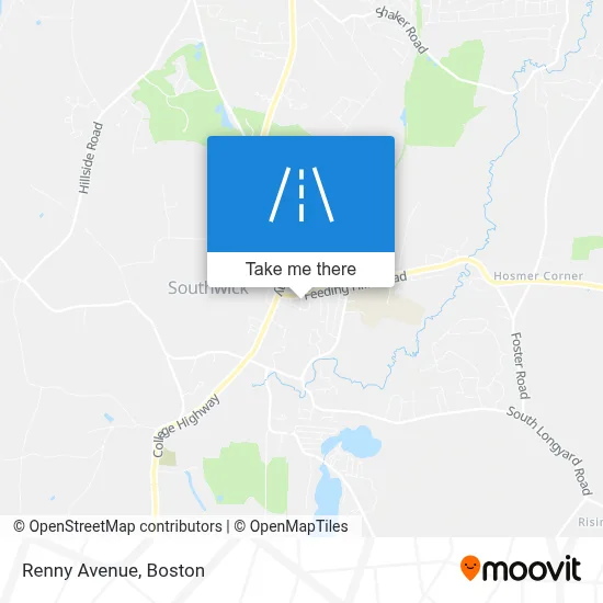 Renny Avenue map
