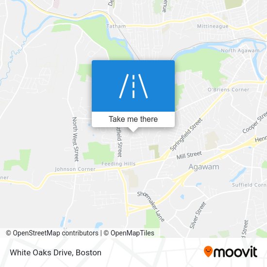 Mapa de White Oaks Drive