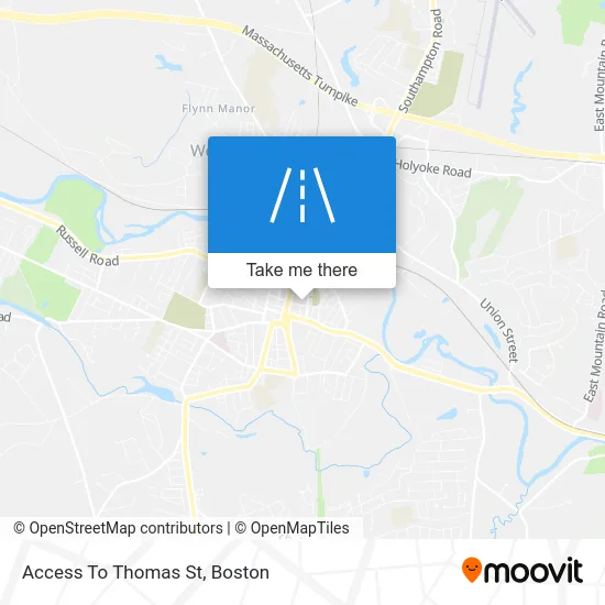 Access To Thomas St map