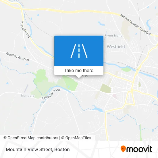 Mountain View Street map
