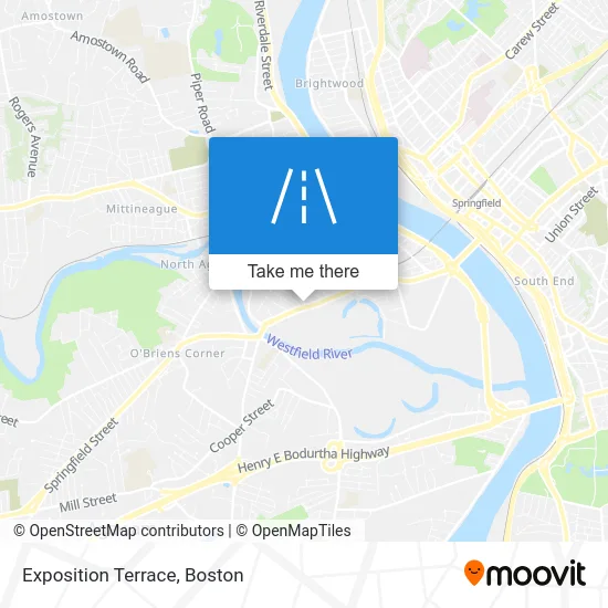 Exposition Terrace map