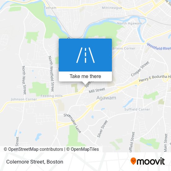 Mapa de Colemore Street