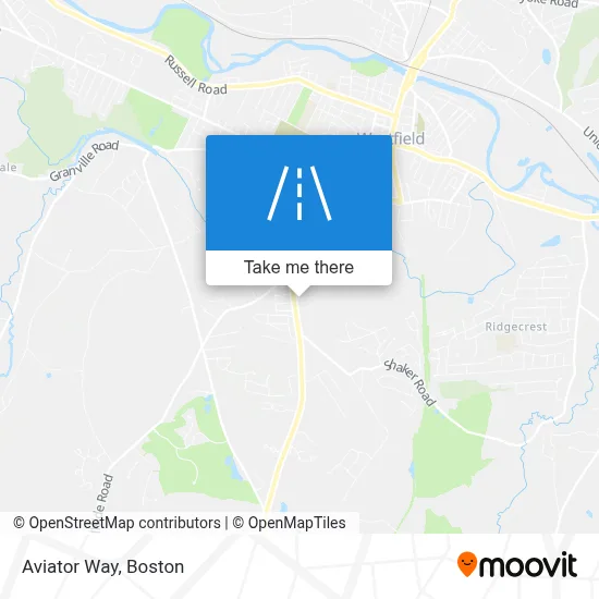 Aviator Way map
