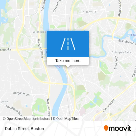 Dublin Street map