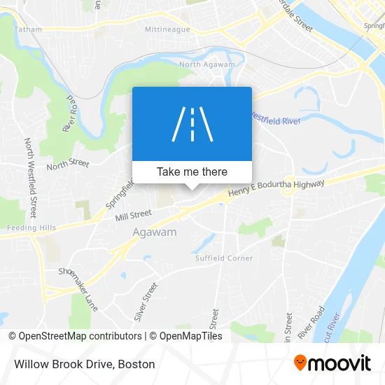 Willow Brook Drive map