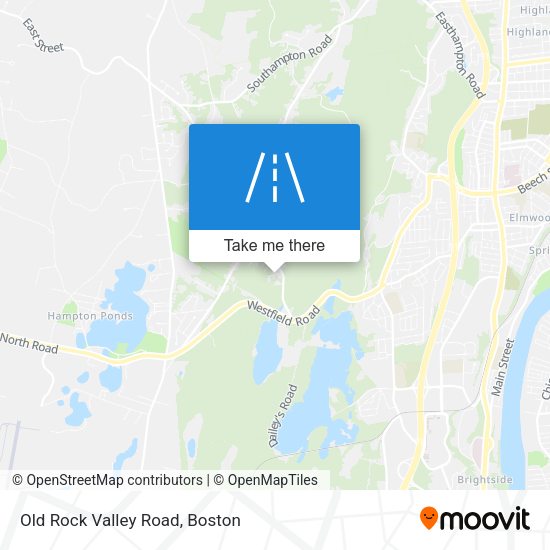 Old Rock Valley Road map