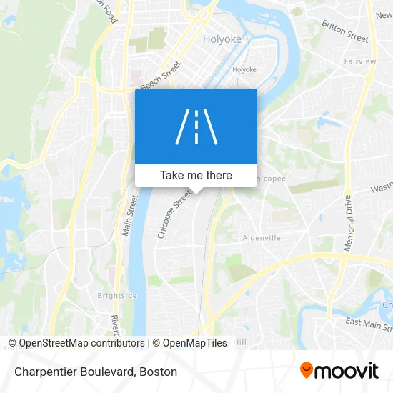 Mapa de Charpentier Boulevard