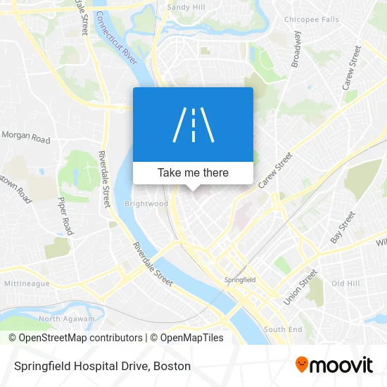 Springfield Hospital Drive map