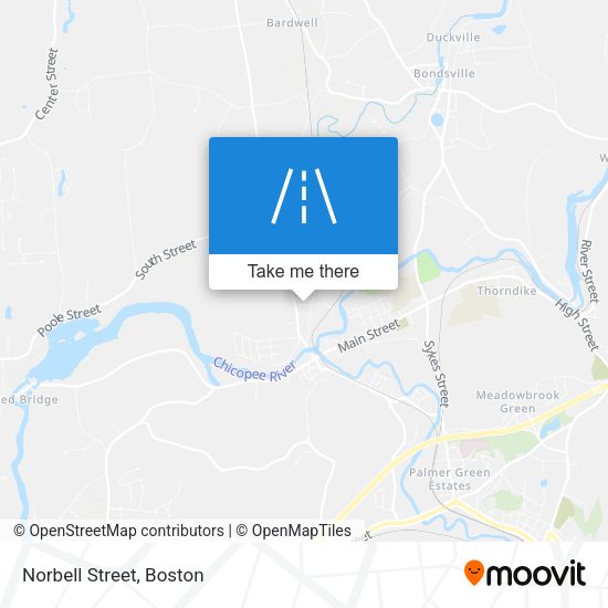 Mapa de Norbell Street