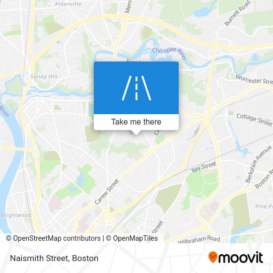 Mapa de Naismith Street