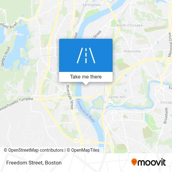 Freedom Street map