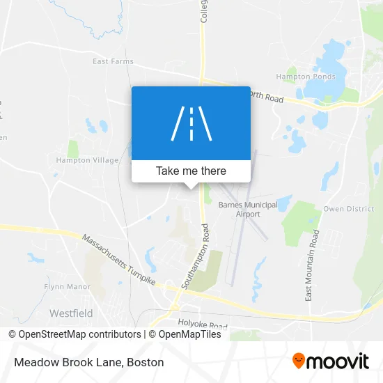 Meadow Brook Lane map