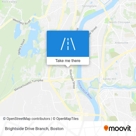 Brightside Drive Branch map