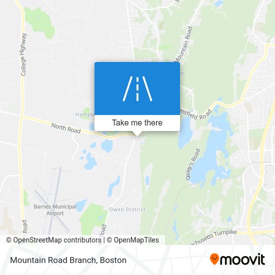 Mapa de Mountain Road Branch