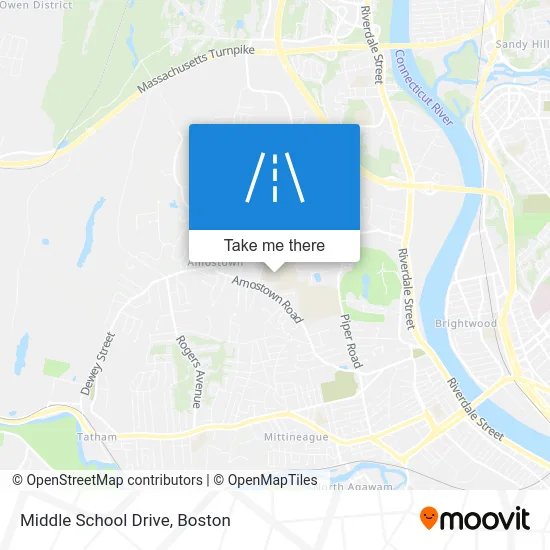 Middle School Drive map