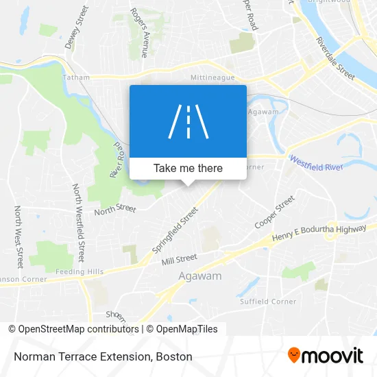 Norman Terrace Extension map