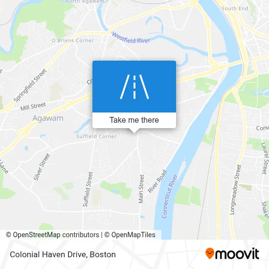 Colonial Haven Drive map