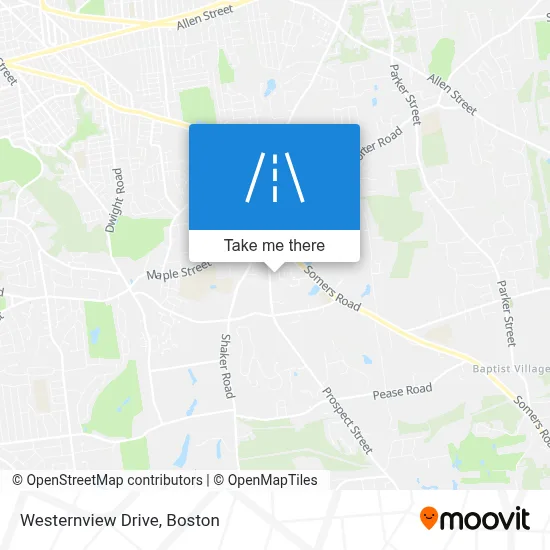 Westernview Drive map