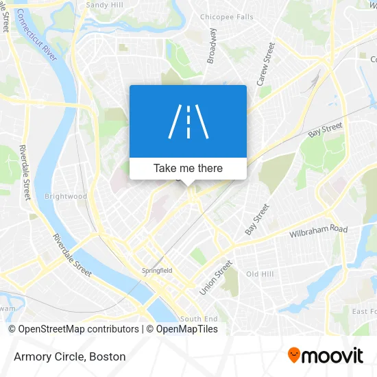 Armory Circle map
