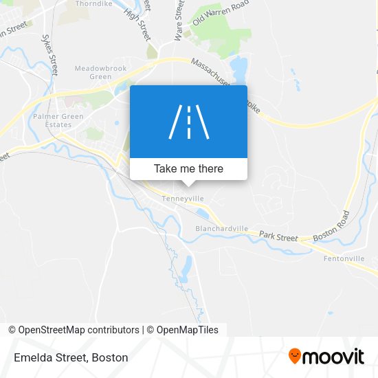 Mapa de Emelda Street