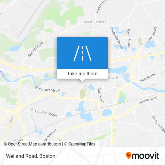 Mapa de Welland Road