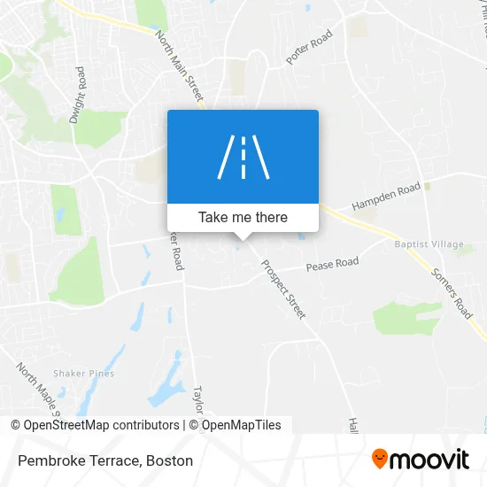 Pembroke Terrace map