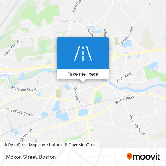 Mapa de Moxon Street