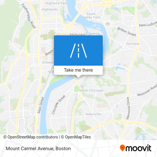 Mapa de Mount Carmel Avenue