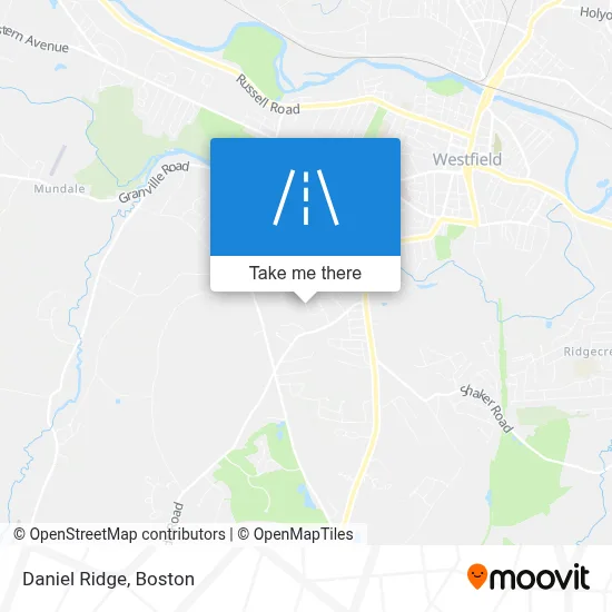 Daniel Ridge map