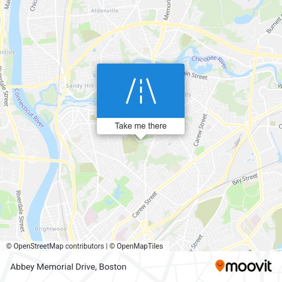 Abbey Memorial Drive map